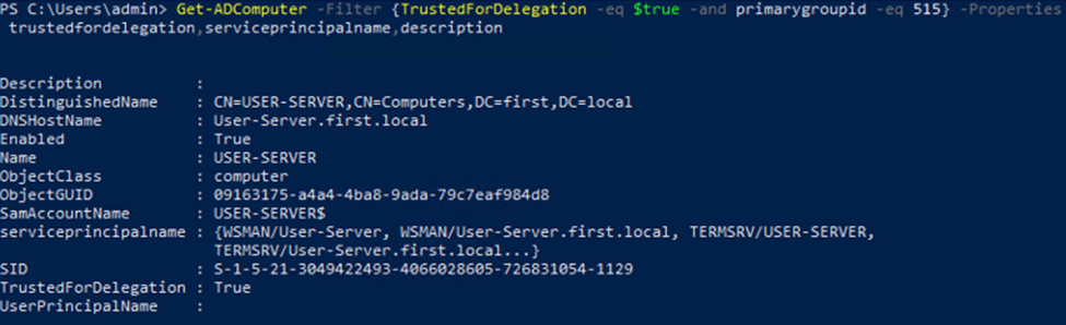 powershell active directory module